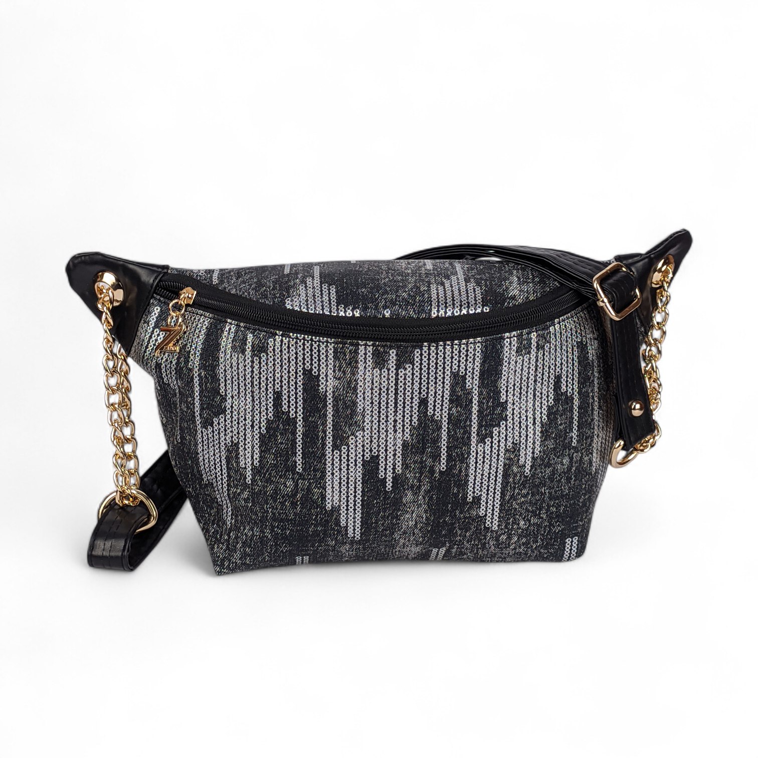 شنطة لميس اكسسوار ذهبي