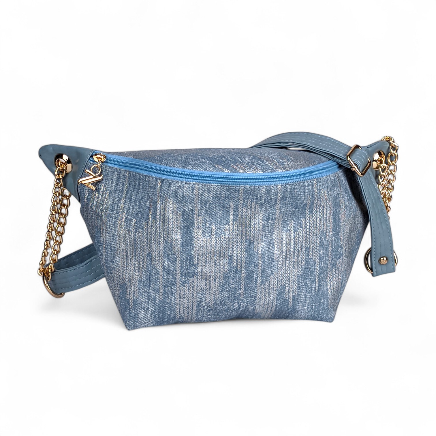 شنطة لميس اكسسوار ذهبي